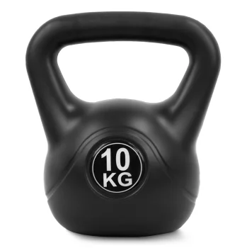 Kettlebell Weight 4FIZJO 10 kg, Black