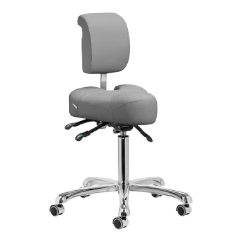 Giovanni 1005 Podiatry Stool, Gray