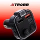 Xtrobb 22355 Bluetooth FM Transmitter with USB-C Car Charger