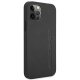 Mercedes iPhone 12 Pro Max Case AMG Leather Hot Stamped, Black