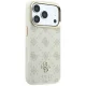 Guess Peony 4G Small Logo MagSafe Case for iPhone 17 Pro / 18 Pro - Beige