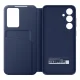 Samsung Galaxy S24 FE ( SM-S721B/DS ) Smart Clear View Cover with Display, Blue (EF-ZS721CLEGWW)