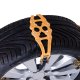 Anti-Skid Snow Tire Straps Car Wheel Chains 8pcs Set