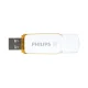 Philips Snow Edition 128GB USB 3.0 Flash Drive, White and Sunrise Orange