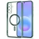 Tech-Protect MagFlex MagSafe Case for Samsung Galaxy A37 5G, Transparent / Green