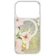 Uniq Coehl Fleurette Magnetic Case for iPhone 17 Pro Transparent