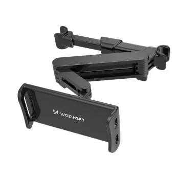 Wozinsky WTHBK3 Adjustable Headrest Holder for Tablet or Phone 4.7-11", Black