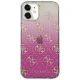 Guess iPhone 12 mini Case 4G Gradient, Pink