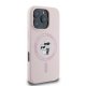 Karl Lagerfeld Silicone Karl&Choupette Heads MagSafe Phone Case Cover iPhone 16 Pro Max - Pink