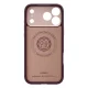 Spigen Nano Pop MagSafe Case for iPhone 17 Pro Burgundy Bean