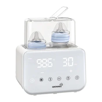 Grownsy W3-1 Double Bottle Warmer and Sterilizer