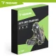 Anti-Slip Ice Grips for Shoes Trizand 36-40, 20 Spikes, Black/Silver