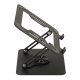 Adjustable 360° Laptop Stand, Metal, Black