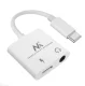 USB Type-C to 3.5mm Mini Jack Adapter with PD 30W Maclean MCTV-848