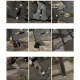 Multifunctional Foldable Tool (Axe, Hammer, Saw, etc.) for Survival Trips Picnics Tourism, 17in1