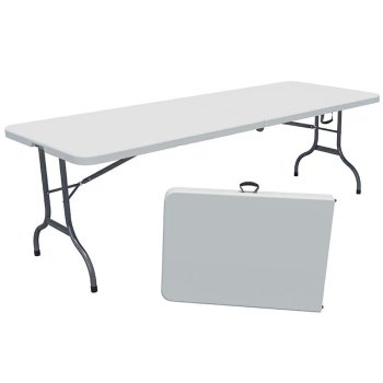 Folding catering table 180cm