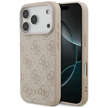 Guess 4G Classic Case for iPhone 17 Pro, Pink