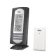 Mebus 11146 Radio-Controlled Weather Station, Black/Silver