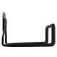 Maclean MC-441 Wall Mount for Tires, Tools, Bicycles, 35kg, Black