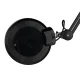 Activeshop S5 LED Magnifying Lamp with Stand, 5 Diopters, Black