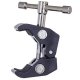 Clamping bracket mounting accessories with 1/4 and 3/8 inch screw