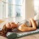Acupressure Massage Mat + Pillow (65x 40cm, Green)