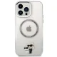 Karl Lagerfeld iPhone 13 Pro Max Case Iconic Karl & Choupette MagSafe, Transparent