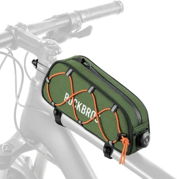 Waterproof Bike Frame Bag Rockbros TL004 ROAD TO SKY 0.7L - Green