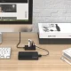 Orico 4-Port USB 3.0 Hub W5P-U3-030, Black