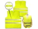 Yellow Reflective Safety Vest, Size XXL