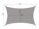 Dārza Ūdensizturīgs Saulessargs Markīze Bura Nojume Tents 4x3m, Pelēks | Garden Patio Waterproof Sun Shade Sail...