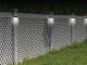 Garden Solar LED RGB Light for Stairs and Terraces with Dusk Sensor, Black