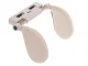 Adjustable Car Headrest and Travel Pillow, Beige