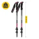 Adjustable Nordic Walking and Trekking Poles PEAK+, Pink