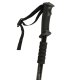 Collapsible Nordic Walking Poles for Trekking, 2 Pack, Black