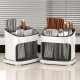 Kitchen Cutlery Drainer and Organizer, Grey
