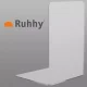 Ruhhy 21745 Transparent Bookends, 6 pcs