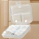 Pill and Supplement Organizer, 7 Compartments, Transparent