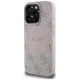 Guess 4G Circle Classic Logo MagSafe Case for iPhone 16 Pro, Pink