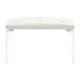 Momo Diamond Manicure Armrest, Ecru