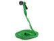 Expandable Garden Hose Set with Spray Gun 5-15m, Green
