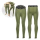 4Fizjo Unisex Thermal Pants, Green, Size M