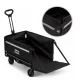 MultiGarden 120L Folding Garden and Camping Cart with Cover, Black
