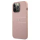 Guess iPhone 13 Pro Max Case Saffiano Stripe, Pink