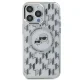 Karl Lagerfeld iPhone 15 Pro Case IML Monogram Karl & Choupette MagSafe, Clear