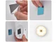 Self-Adhesive LED Night Light with Motion and Dusk Sensor, White