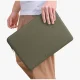 Uniq Cyprus Ridge Edition Laptop Sleeve bag a 14\" water-resistant neoprene laptop - green