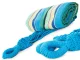 Double Garden Hammock XXL with Bag, 200 x 150 cm, Striped