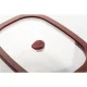 Berkel ICON Glass Vacuum Food Container 0.5L, White/Red