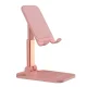 Desk Phone Stand for Tablet Devia EL161, Foldable and Adjustable Holder, Pink